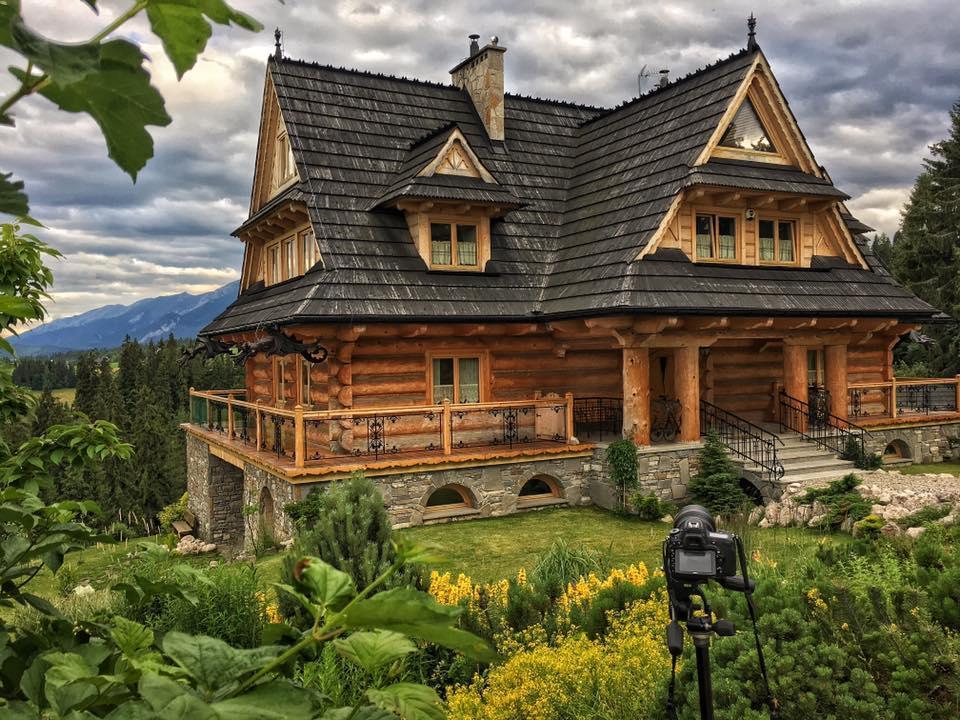 Ferienwohnung Dom Pod Smokami Bukowina Tatrzańska Exterior foto